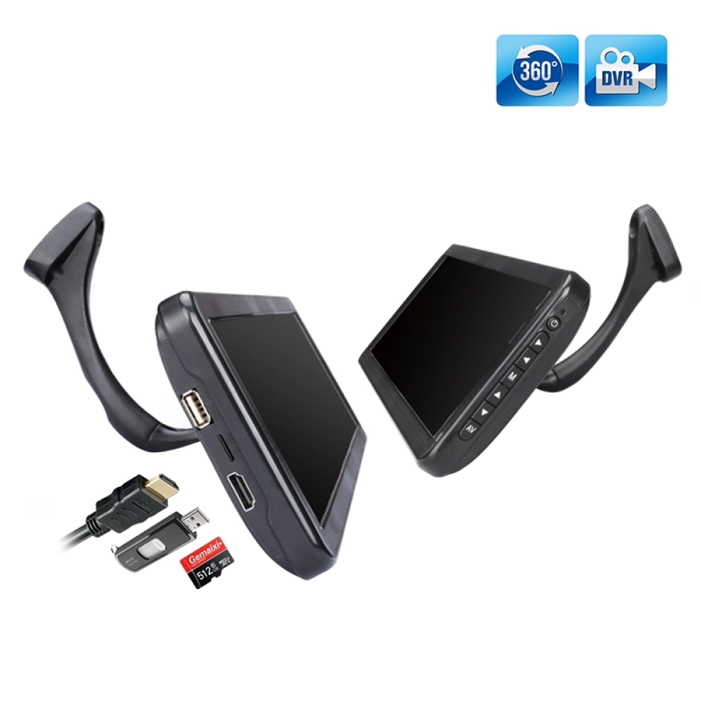 12.3 Inch Big Car 360 Panoramic Rearview Monitoring System (SF-1238AHD DVR)
