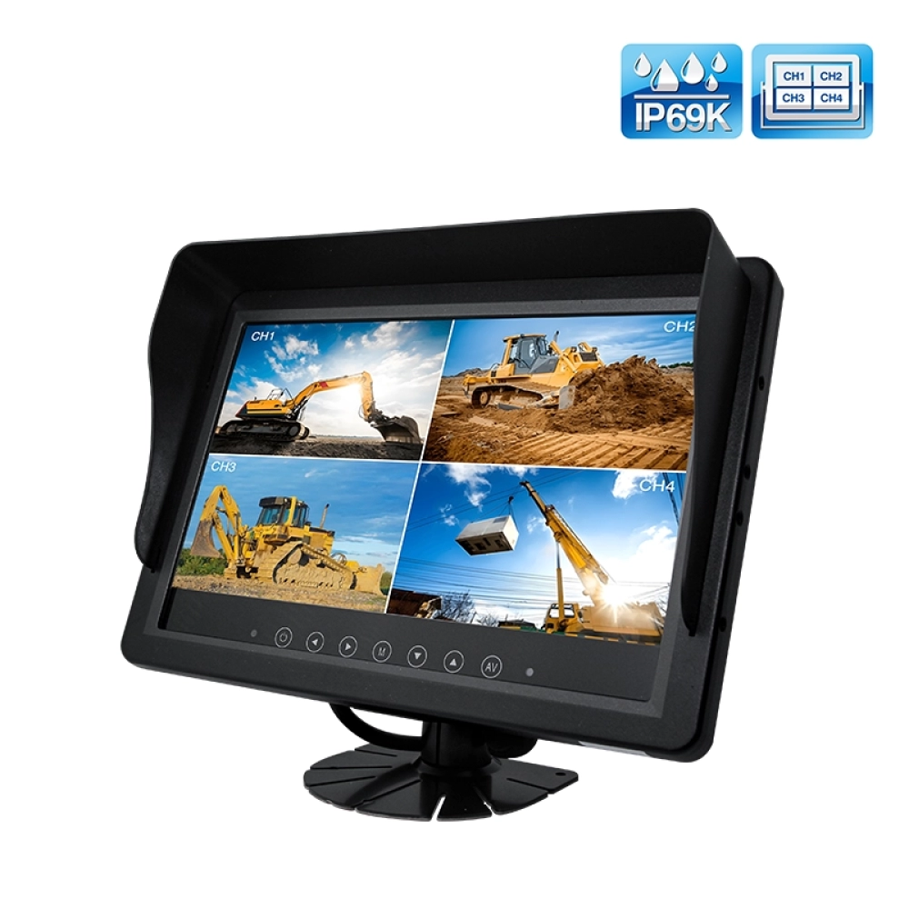 10.1 inch TFT Digital LCD Waterproof In-Car Monitor (SF-1017AHD SF)