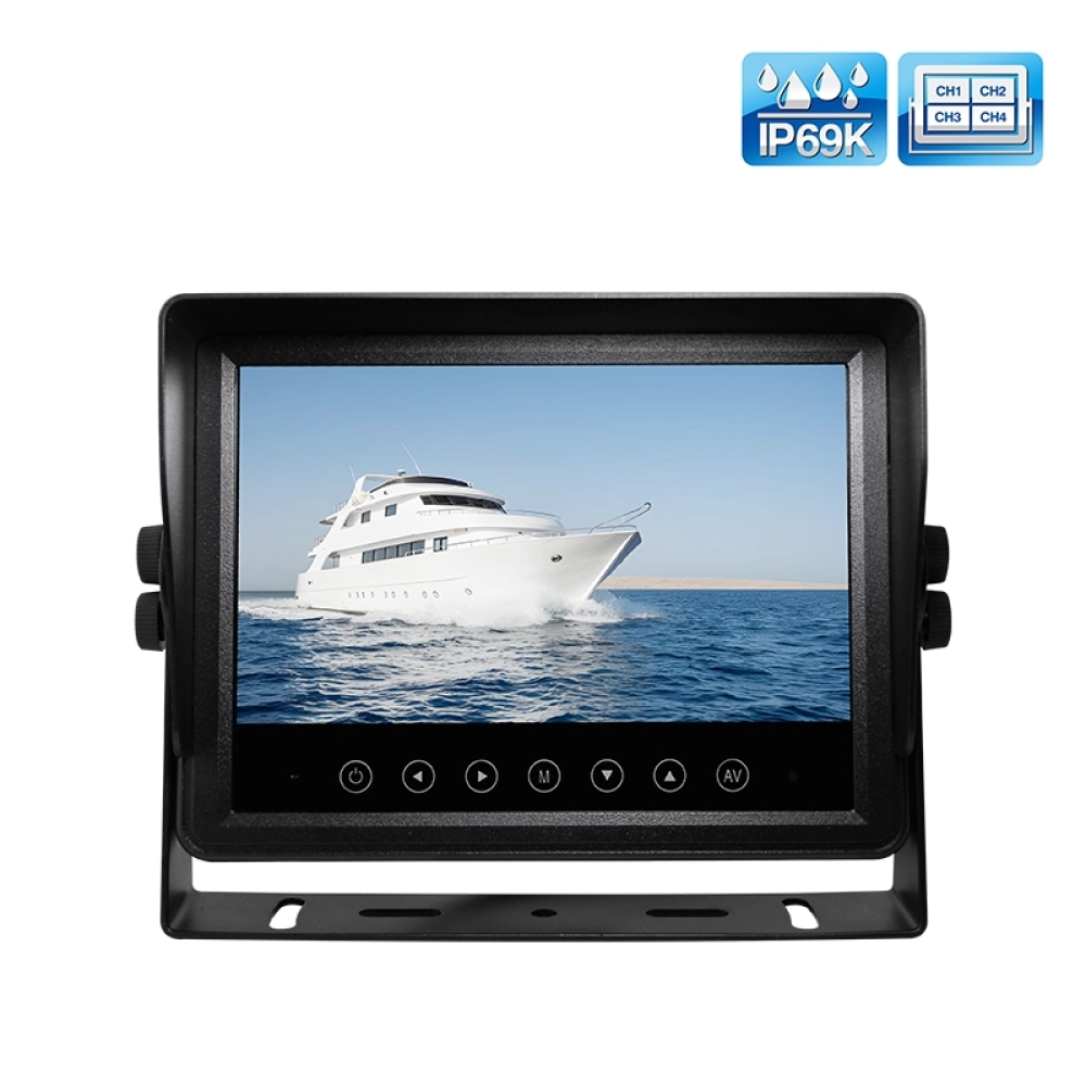 7 inch TFT Digital LCD Waterproof In-Car Monitor (SF-7017SGD)