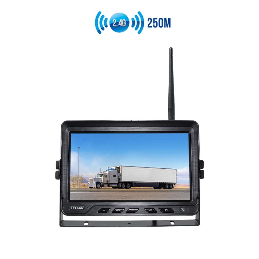 9 inch Monitor with 2.4GHz Wireless Blind Spot Camera Monitoring System (SF-9002XW)