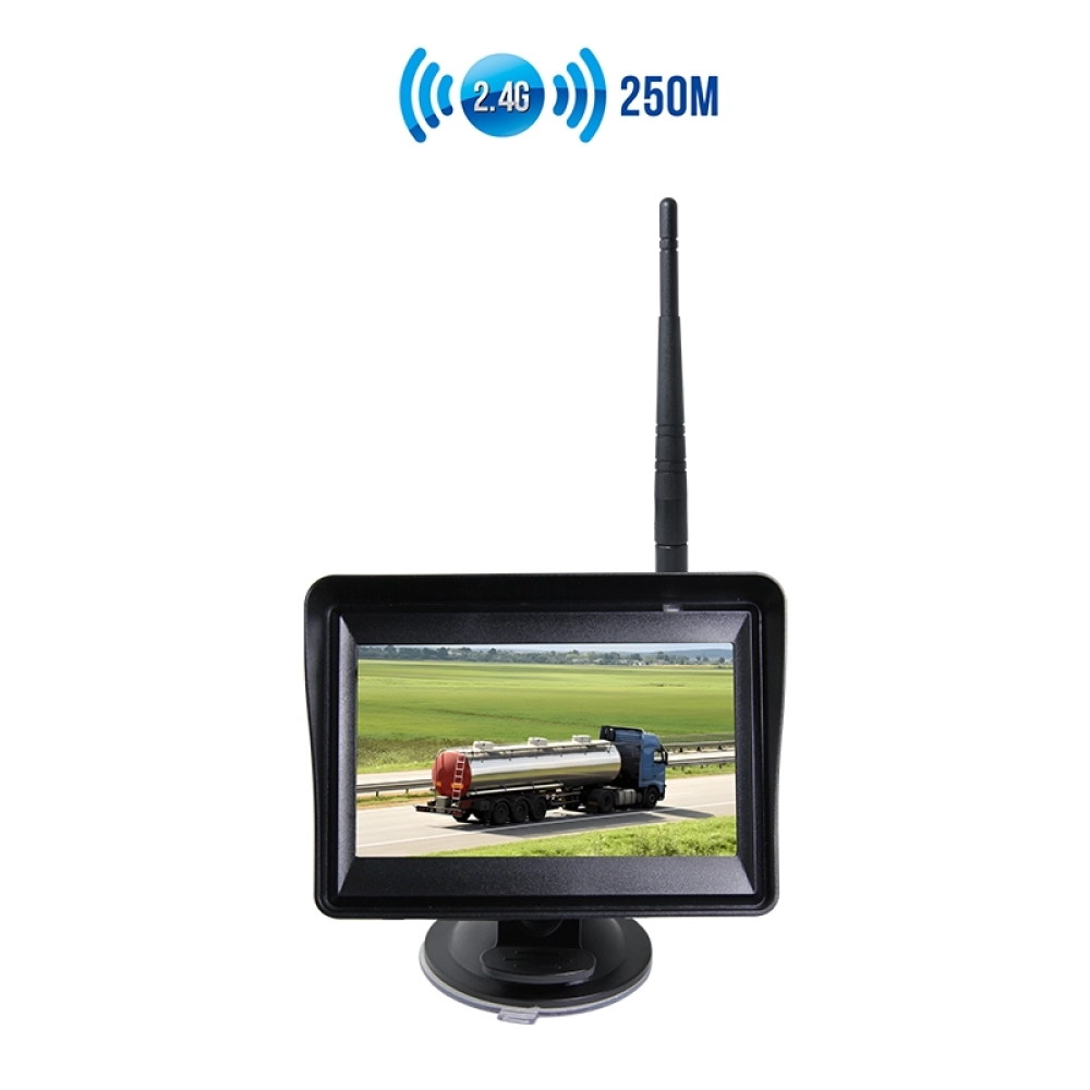 4.5 inch Monitor with 2.4GHz Wireless Blind Spot Camera Monitoring System (SF-4500XW)