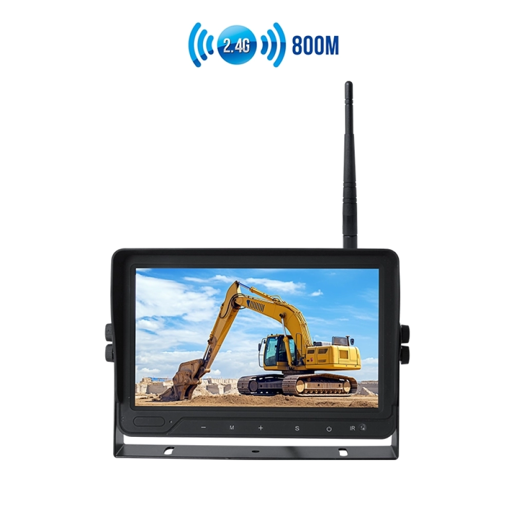 9 inch AHD Digital Wireless Rear Front View Car Backup Camera Monitor (SF-9008SN)