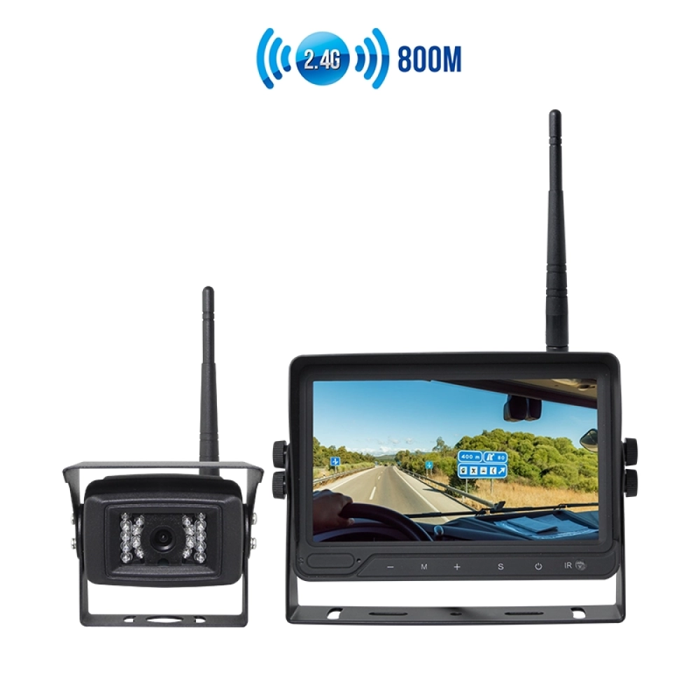 7 inch AHD Digital Wireless Rear Front View Car Backup Camera Monitor (SF-7008SN)