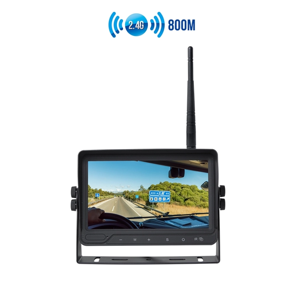 7 inch AHD Digital Wireless Rear Front View Car Backup Camera Monitor (SF-7008SN)