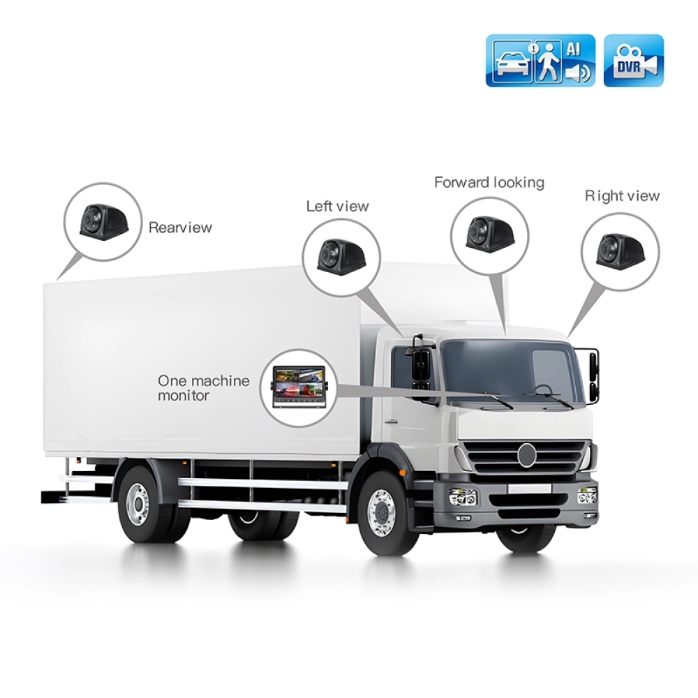 10.1 inch AI BSD Pedestrian and Vehicle Detection Warning System (SF-1100AHD)