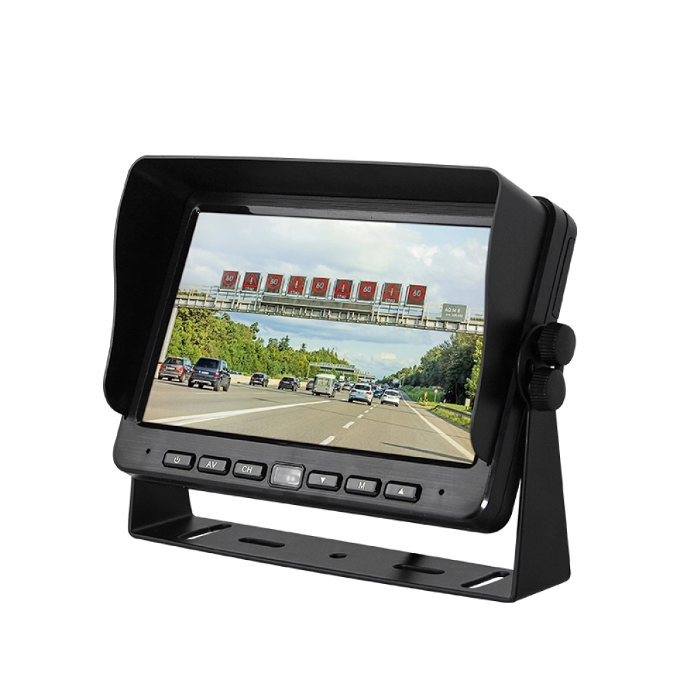 7 inch Standard-Definition High-Brightness In-Car LCD Rearview Monitor (SF-7011SGD)