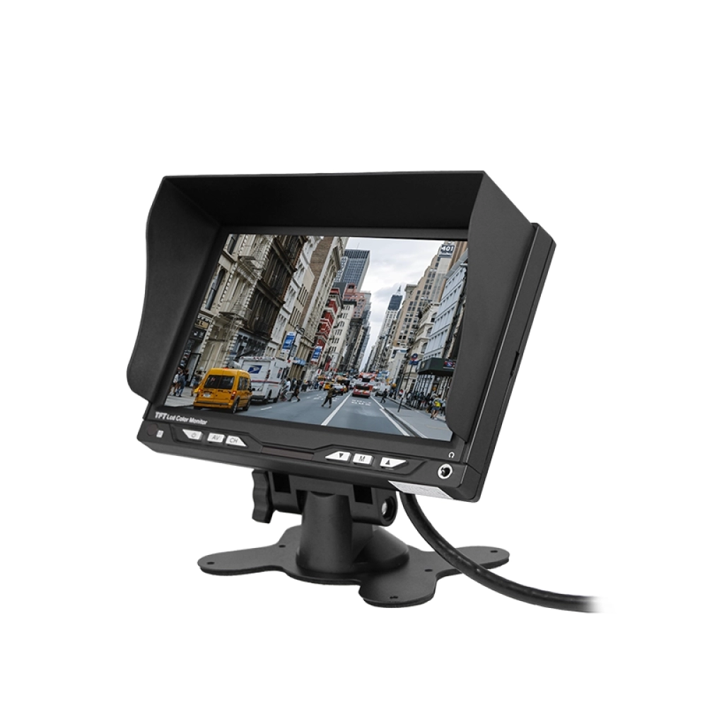 7 inch Standard-Definition High-Brightness In-Car LCD Rearview Monitor (SF-7004SGD)