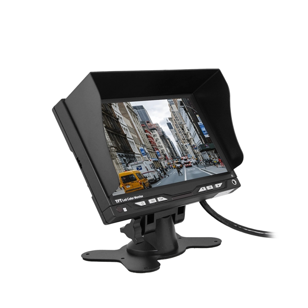 7 inch Standard-Definition High-Brightness In-Car LCD Rearview Monitor (SF-7004SGD)