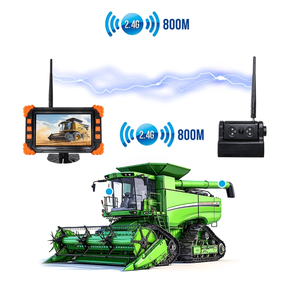 7 inch AHD 2.4GHz Digital Wireless Vehicle Monitor System (SF-7012SN)