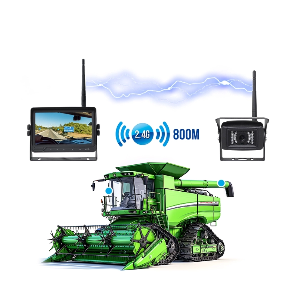 7 inch AHD Digital Wireless Rear Front View Car Backup Camera Monitor (SF-7008SN)